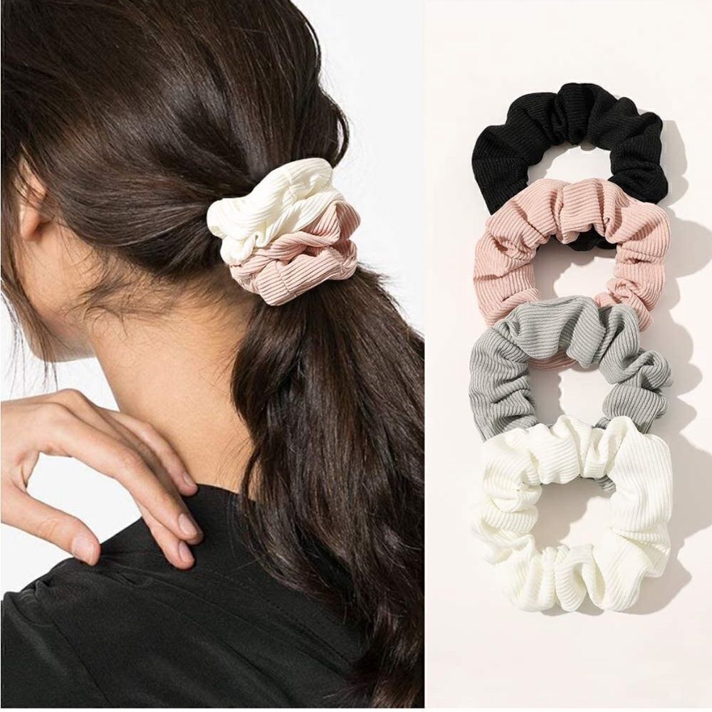 Dark Neutral Hair Scrunchies